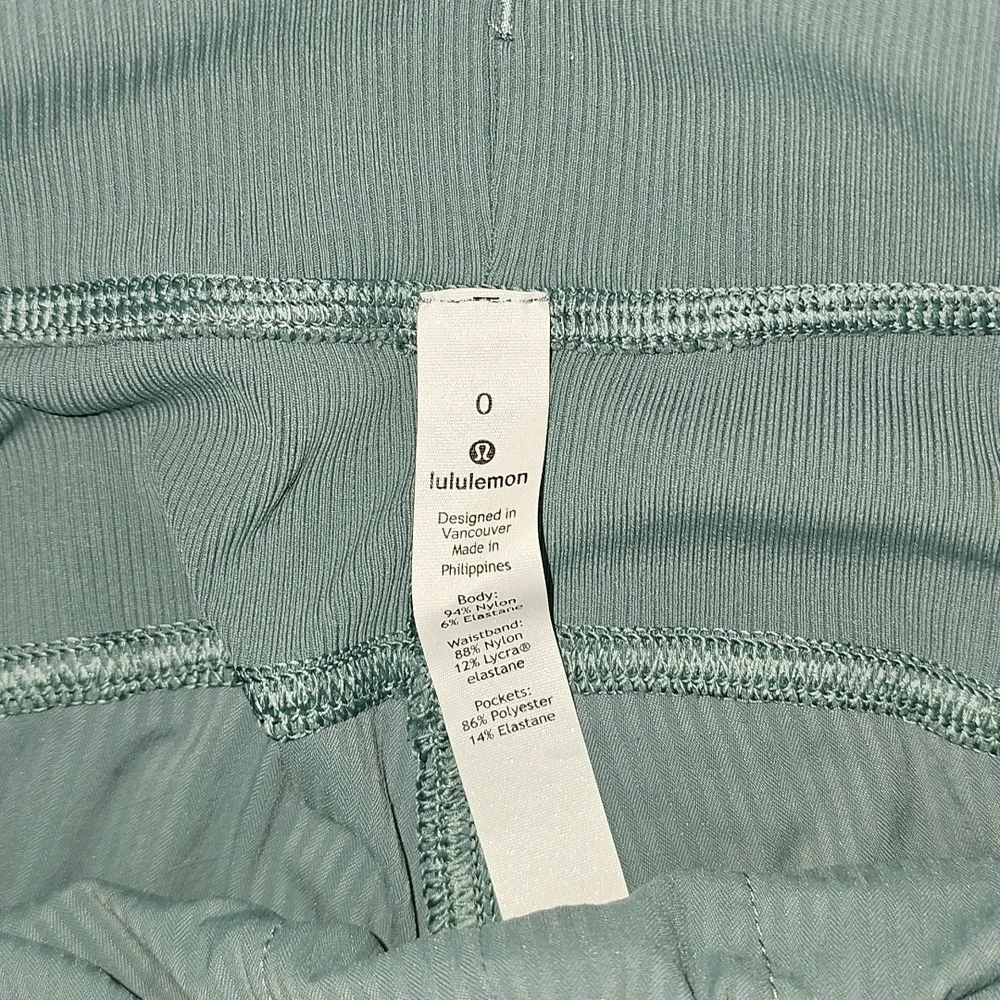 Lululemon Dance Stufio Joggers! Sz 0! Like a Blue/Green NWOTS!